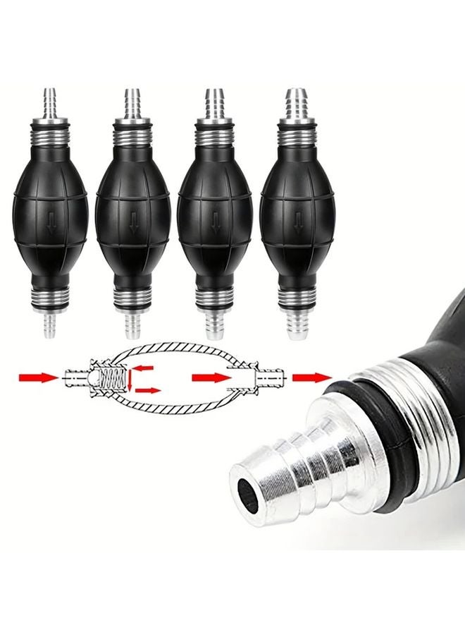 8mm Manual Fuel Primer Bulb Pump For Diesel Gasoline Engine Car Ship Yacht - Image 1